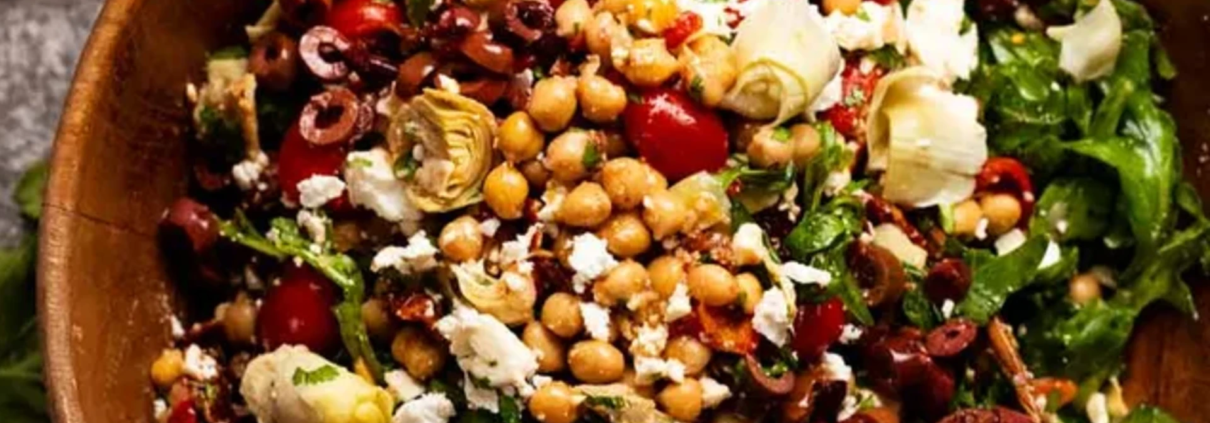 Antipasti Chickpea Salad