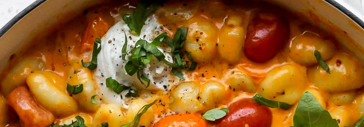 Creamy Tomato Gnocchi