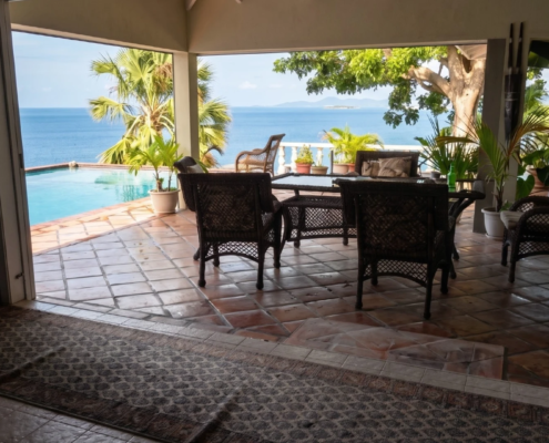 Villa Avalon Outdoor Dining Area