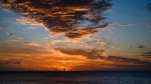 Villa Avalon at Sunset