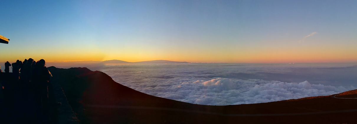 Sunrise at Haleakala National Park, Maui, Hawaii