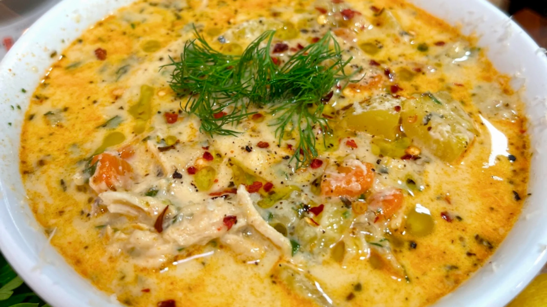 Creamy Chicken Noodle Soup