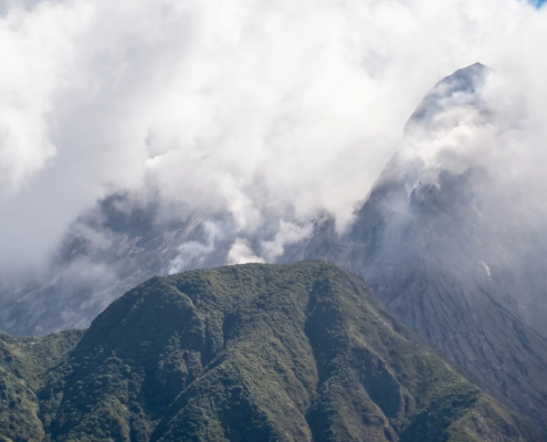 Soufriere Hills from Garibaldi Hill