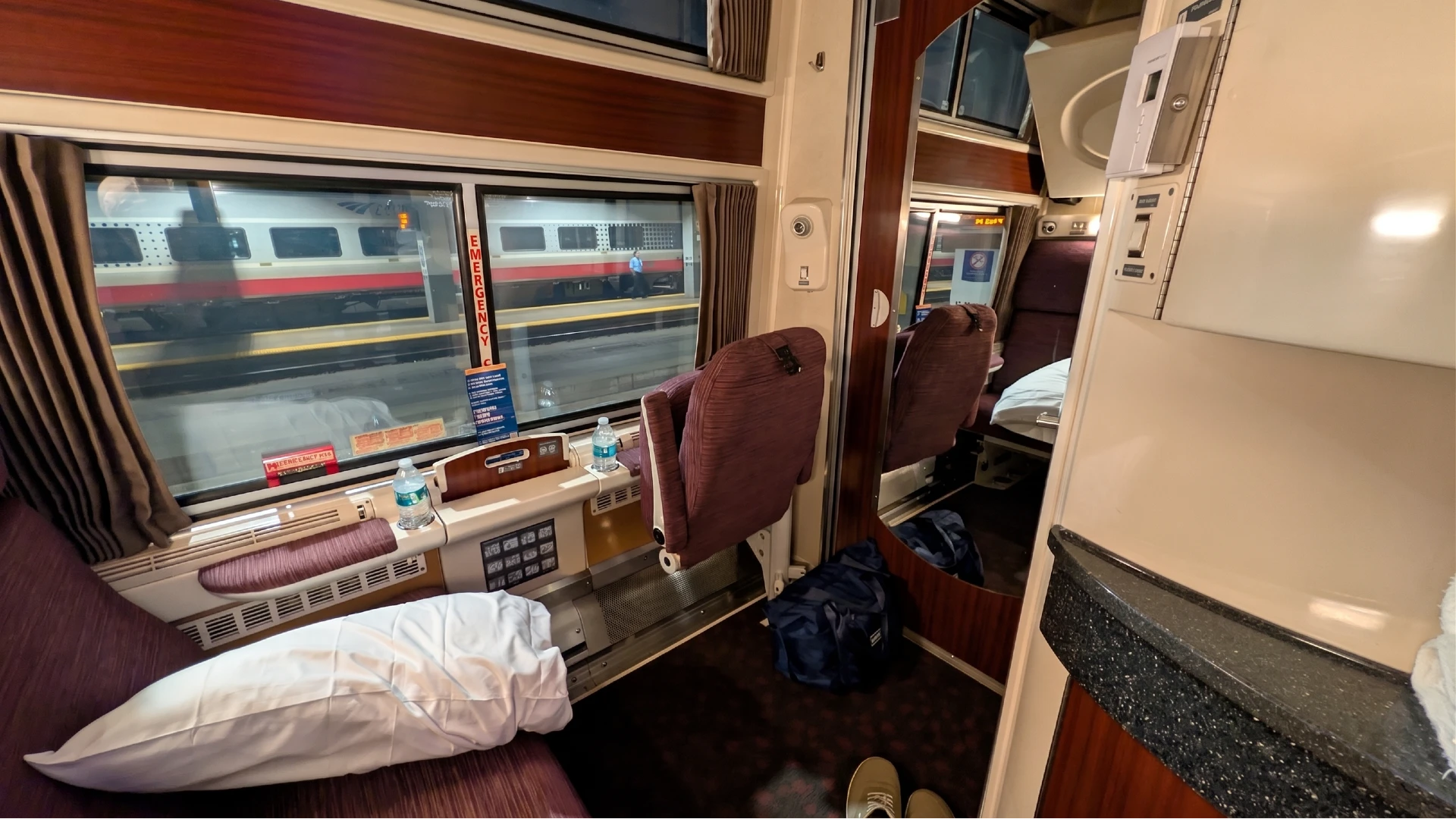 Amtrak Bedroom